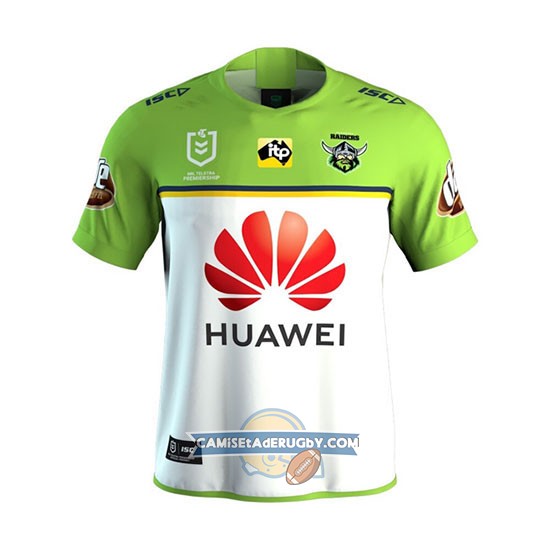 Camiseta Canberra Raiders Rugby 2019-2020 Segunda